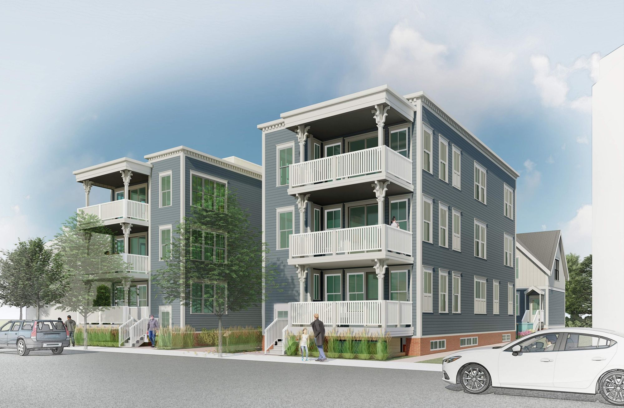 6-8 Bolton St: Rendering, AV-2B